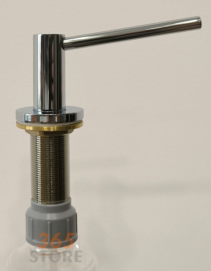 Дозатор для миючого засобу McALPINE SOAP-CPB-25-BB хром