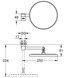 Дзеркало косметичне GROHE Selection 41077000 - 41077000 - 2