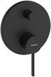 Смеситель для ванны/душа скрытого монтажа Hansgrohe Zesis S 74415670 Matt Black