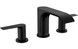 Змішувач для раковини HANSGROHE Vivenis 90 на 3 отвори Matt Black 75033670 чорний матовий з донним клапаном - 75033670 - 1
