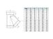 Тройник дымоходный ВЕНТ УСТРИЙ из нержавеющей стали Ø150, 45°, 1,0 мм - VU-Tr-N-D150-45-1,0 - 2