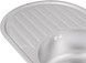 Кухонная мойка QTAP 7750 Micro Decor 0,8 мм (180) - QT7750MICDEC08 - 5