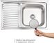 Кухонна мийка LIDZ 5080-R Decor 0,8 мм (180) - LIDZ5080RDEC06 - 6