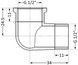 Кутик латунний SD Plus 1/2"Вх1/2"З подовжений посиленний SD42115U