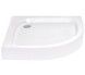 Душовий бокс Lidz Tani SB100x100.SAT.LOW.FR низький, скло Frost 4 мм + стінки WHI LTSB100100SATLOWFR - LTSB100100SATLOWFR - 11