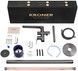 Смеситель отдельностоящий для ванны Kroner Element 211339-5301 с душевым гарнитуром, латунь, графит CV035961 - Element 211339-5301 - 9