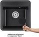 Кухонна мийка QTAP CS 5151 Black (QTCS5151BLA) - QTCS5151BLA - 2