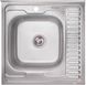 Кухонна мийка IMPERIAL 6060-L Satin 0,6 мм (IMP6060L06SAT) - IMP6060L06SAT - 1