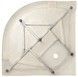 Душовий бокс Lidz Tani SB100x100.SAT.LOW.FR низький, скло Frost 4 мм + стінки WHI LTSB100100SATLOWFR - LTSB100100SATLOWFR - 13