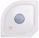 Душовий бокс Lidz Tani SB100x100.SAT.LOW.FR низький, скло Frost 4 мм + стінки WHI LTSB100100SATLOWFR - LTSB100100SATLOWFR - 14