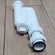 Сифон для умывальника McALPINE 1 1/4&Prime; x 32 мм вертикальный трубный с ревизией HC3 - HC3 - 4