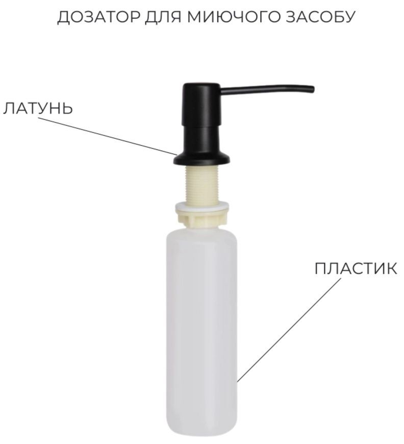 Кухонная мойка Lidz Handmade H6050HB Decor Black PVD Honeycomb 2,5/0,5 LDH6050BDECPVD48371 - LDH6050BDECPVD48371