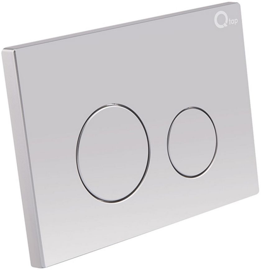 Набір QTAP інсталяція 3 в 1 Nest QT0133M425 з панеллю змиву QT0111M11111SAT + унітаз з сидінням Swan QT16335178W - QT16335178W0133M425M11111SAT