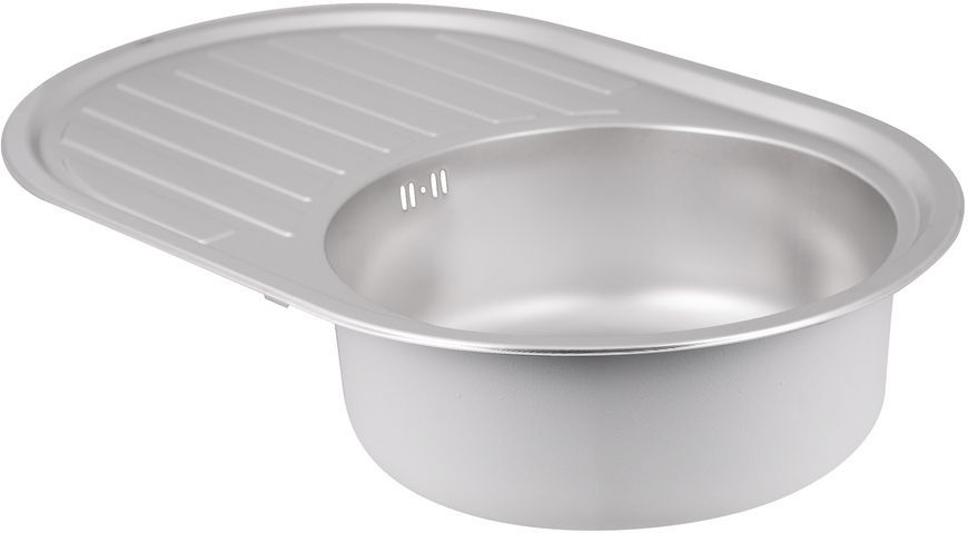Кухонная мойка QTAP 7750 Micro Decor 0,8 мм (180) - QT7750MICDEC08
