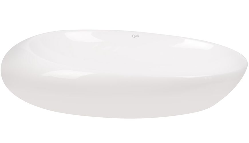 Раковина-чаша QTAP Leo 690x435x180 White з донним клапаном QT11111094W - QT11111094W