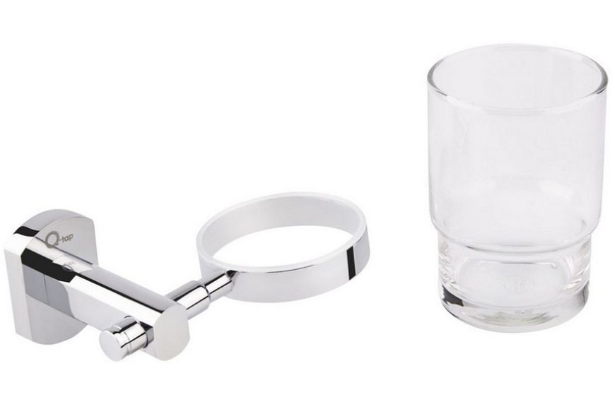 Стакан QTAP Liberty CRM 1158 хром