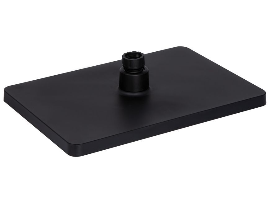 Лійка для верхнього душу Qtap Hlavova 280x190 мм прямокутна Black Matt QTHLA107BLM45947 - QTHLA107BLM45947