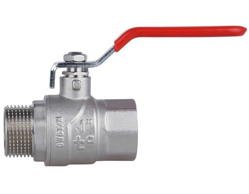 Кран шаровой Thermo Alliance Forte 1" ВН прямой, латунь, PN40, рычаг SF605W25 - SF605W25