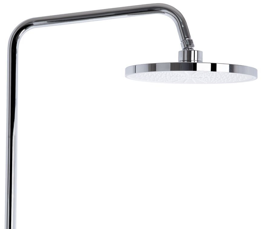 Душова система Qtap Jay з виливом на три споживача Chrome/White QTJAY111CRW45555 - QTJAY111CRW45555