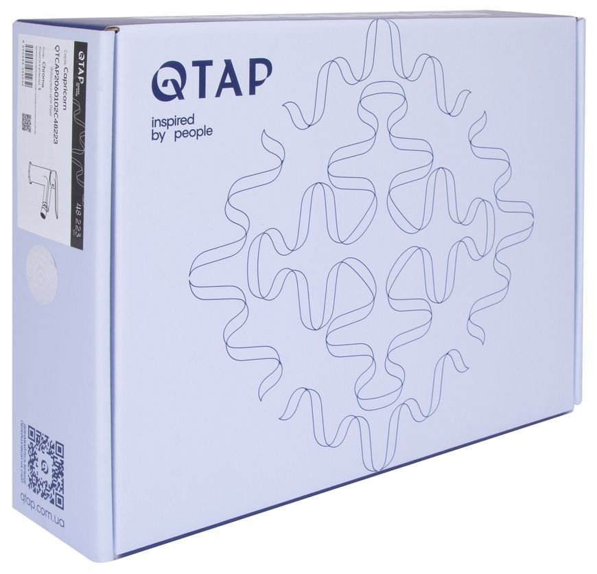Смеситель для биде Qtap Capricorn Chrome (k26) QTCAP2060102C48223 - QTCAP2060102C48223