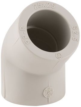 Кутик PPR THERMO ALLIANCE 25, 45&deg; - DSE102