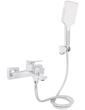 Змішувач для ванни Qtap Arvin з душовим гарнітуром Chrome (k30) QTARV259CRM48640 - QTARV259CRM48640
