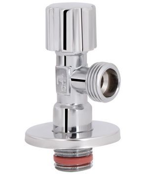 Кран приладовий вентильний кутовий Thermo Alliance Forte 1/2" ЗР латунь TAF341W1515