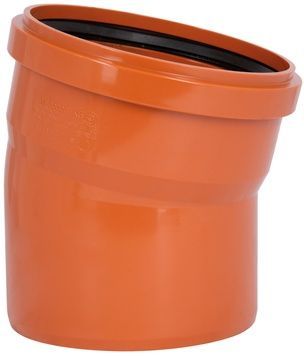 Колено канализационное Ostendorf-OSMA KG System d200&times;15&deg; SD00058079