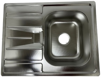 Кухонная мойка Lidz 6350 Micro Decor 0,8 мм LIDZ6350MDEC08 - LIDZ6350MDEC08