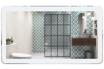 Дзеркало QTAP Swan 1200x700 з LED-підсвічуванням, сенсорний вимикач QT1678141470120W