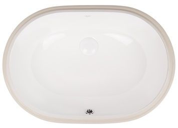 Раковина врізна Qtap Stork 560x400x200 White з донним клапаном QT15116030W - QT15116030W