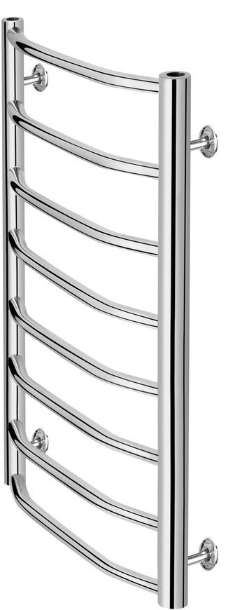 Полотенцесушитель водяной LIDZ Trapezium (CRM) D38/25 500x1000 P8 - LTRPZD3825501008WAT