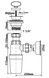 Сифон для умывальника McALPINE 1 1/4&Prime; x 40 мм HC1L-40J - HC1L-40J - 2
