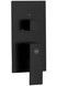 Смеситель для ванны скрытого монтажа KFA ARMATURA LOGON BLACK 5139-401-81 черный матовый - 5139-401-81 - 2