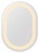 Дзеркало Qtap Gemini 650х900 овальне з LED-підсвічуванням Touch, з антизапотіванням, з димером, рег. темп. кольору (3000-6500K) QT2578R6590