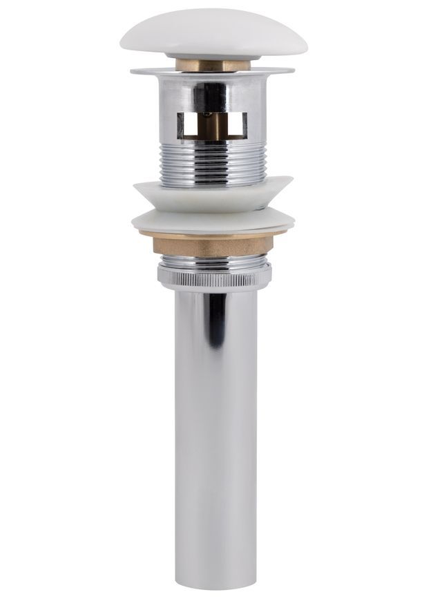 Раковина-чаша Qtap Dove накладна овальна 635x420x150 White з донним клапаном PU02O QT06113077WN47309 - QT06113077WN47309
