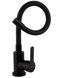 Смеситель для кухни Brinex Pure 015F3 с гибким изливом Black Matt BRIPUR015F3BLM - BRIPUR015F3BLM - 3