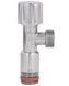 Кран приборный вентельный угловой Thermo Alliance Forte 1/2" НР латунь TAF341W1515