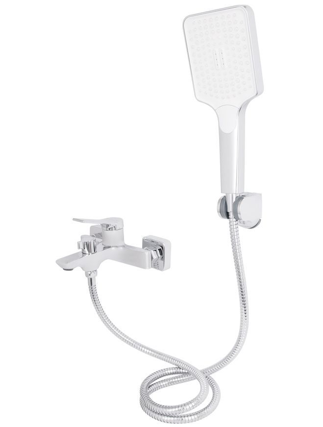 Змішувач для ванни Qtap Arvin з душовим гарнітуром Chrome (k30) QTARV259CRM48640 - QTARV259CRM48640