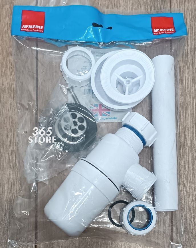 Сифон для умывальника McALPINE 1 1/4&Prime; x 40 мм HC1L-40J - HC1L-40J