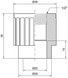 Муфта PPR ALFA PLAST 20х1/2" ВР - APFTCX2012X - 2
