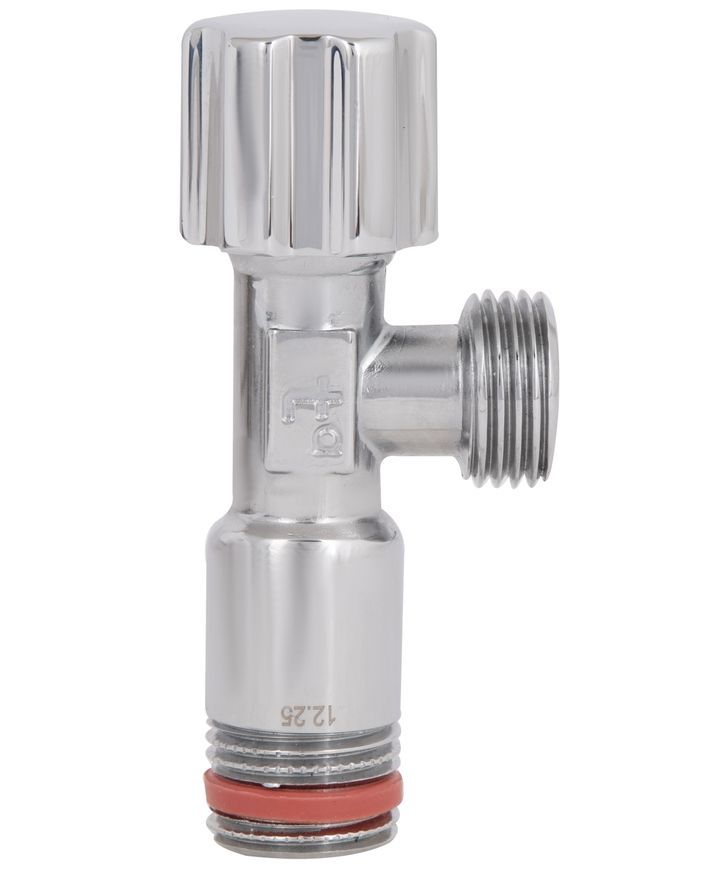 Кран приборный вентельный угловой Thermo Alliance Forte 1/2" НР латунь TAF341W1515