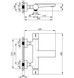 Смеситель для ванны Qtap Votice QVTC30T105GC термостатический Chrome - QVTC30T105GC - 2