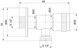 Кран приборный LIDZ 1/2х1/2 Went 112R Nickel LDWEN112RNKS34929