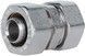 Муфта обтискна SD Plus 20х20 пряма розбірна латунь SD152W2020