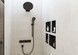Ручной душ HANSGROHE Rainfinity 130 3jet Matt Black 26864670 черный матовый - 26864670 - 3