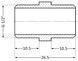 Ниппель латунный Thermo Alliance Standart 1/2"х1/2" НР равнопроходный SD4071515