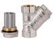 Фільтр для газу косий Thermo Alliance Standart 1/2" ВВ латунь нікель TAS125G15