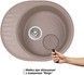Кухонна мийка QTAP CS 6151 Beige (QT6151BEI551) - QT6151BEI551 - 2