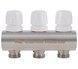 Коллектор с расходомерами Thermo Alliance Standart 1" 3 выхода 3/4" SD235W3 латунь - SD235W3 - 4